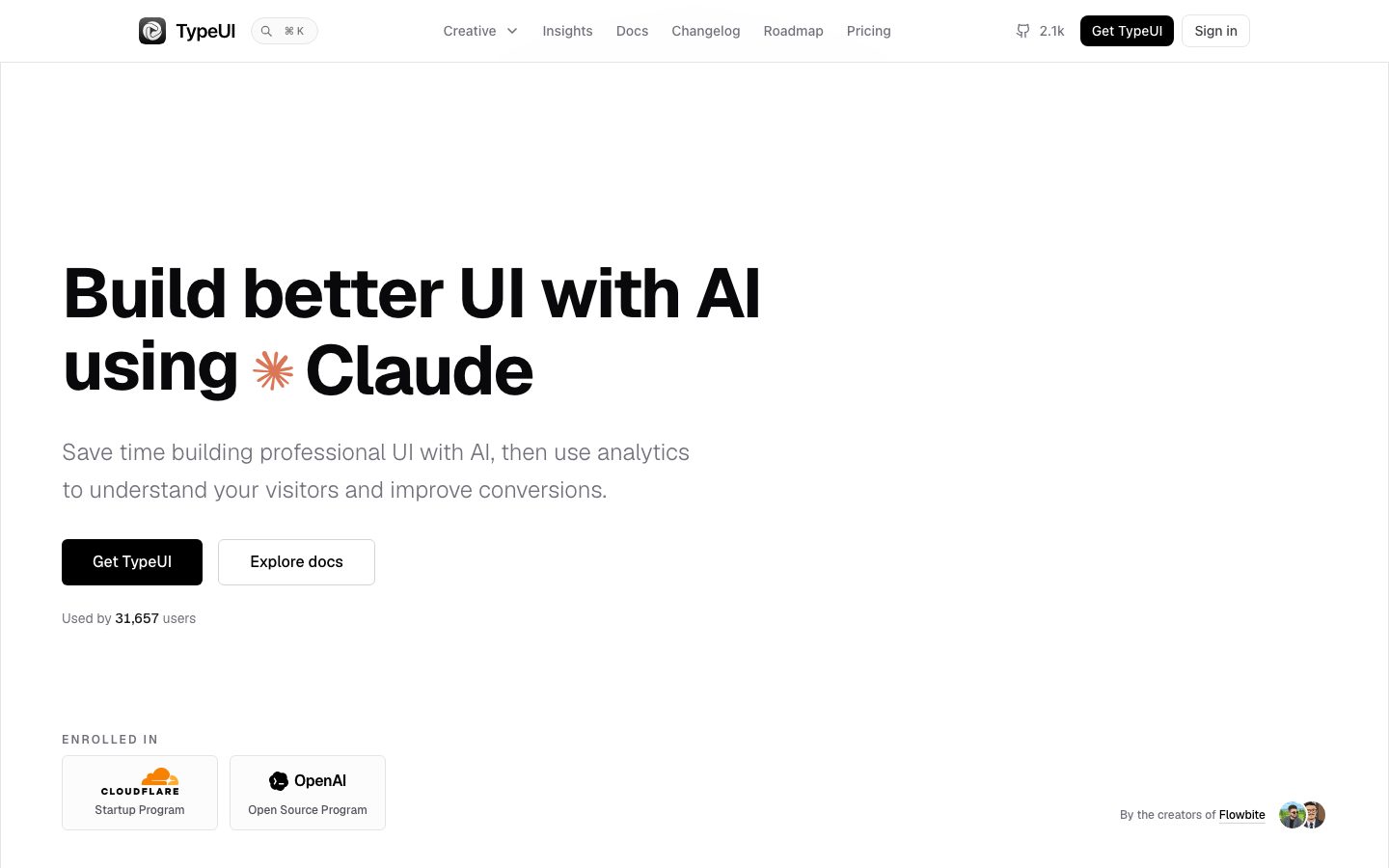 TypeUI preview